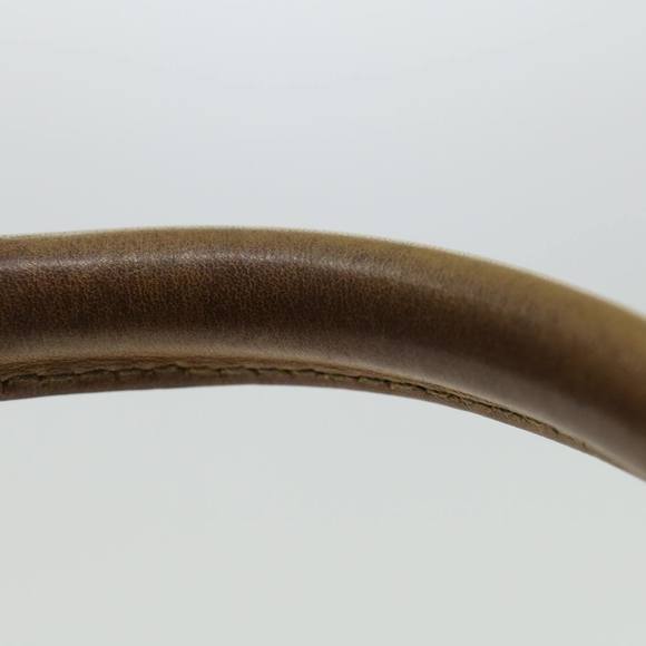 GUCCI GG Canvas Sherry Line Hand Bag Beige Red Brown 000 0846 Auth 70123 - Picture 9 of 16